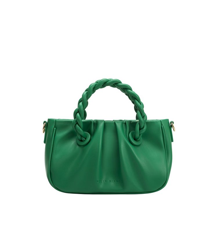 Melie Bianco - Esther Leather Crossbody Bag - Mint