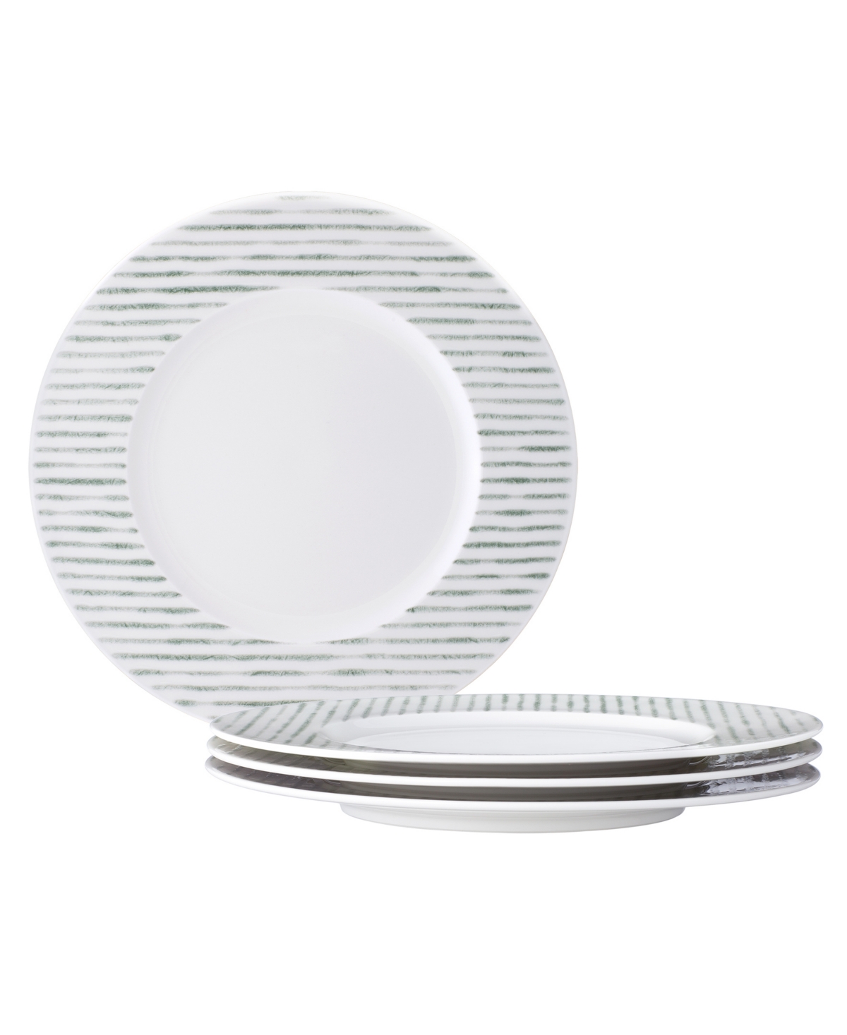 Noritake Hammock Stripes Rim Salad Plates, Set of 4