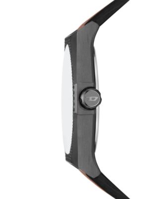 Men's Scraper Quartz Three Hand Brown Leather Watch 44mm