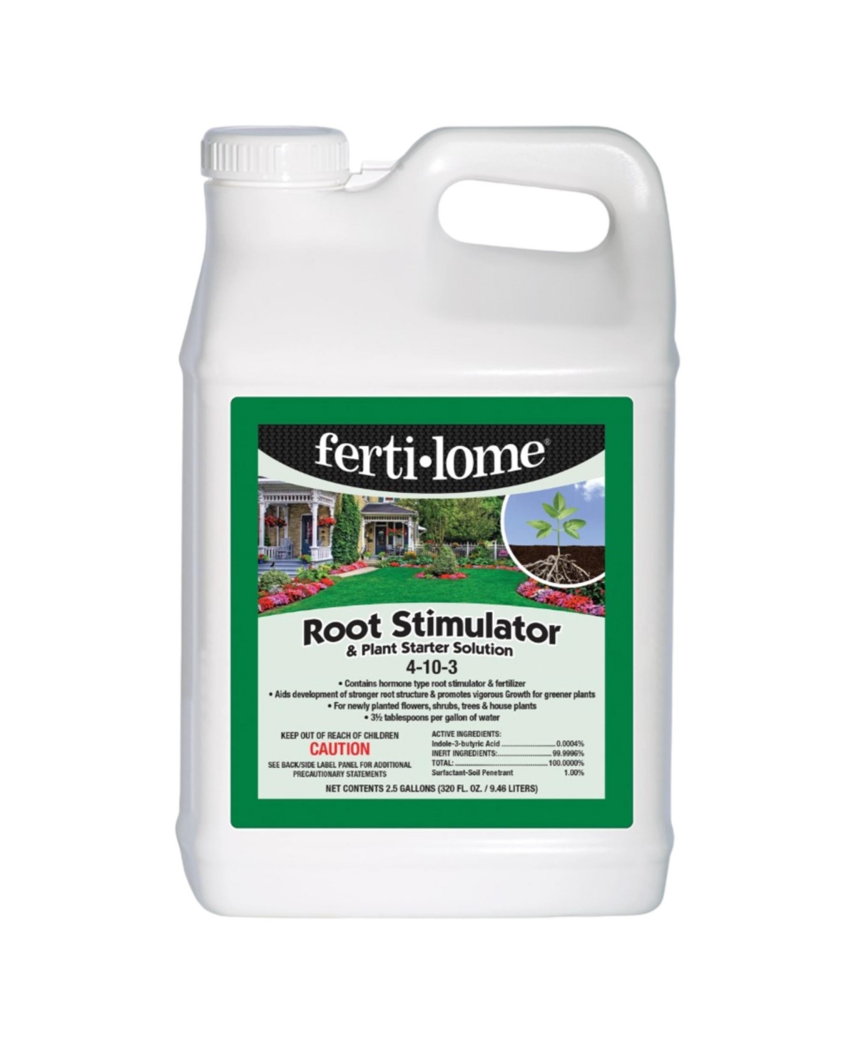 Vpg Fertilome 10653 Root Stimulator and Plant Starter Solution 4-10-3 2.5 gal - Multi