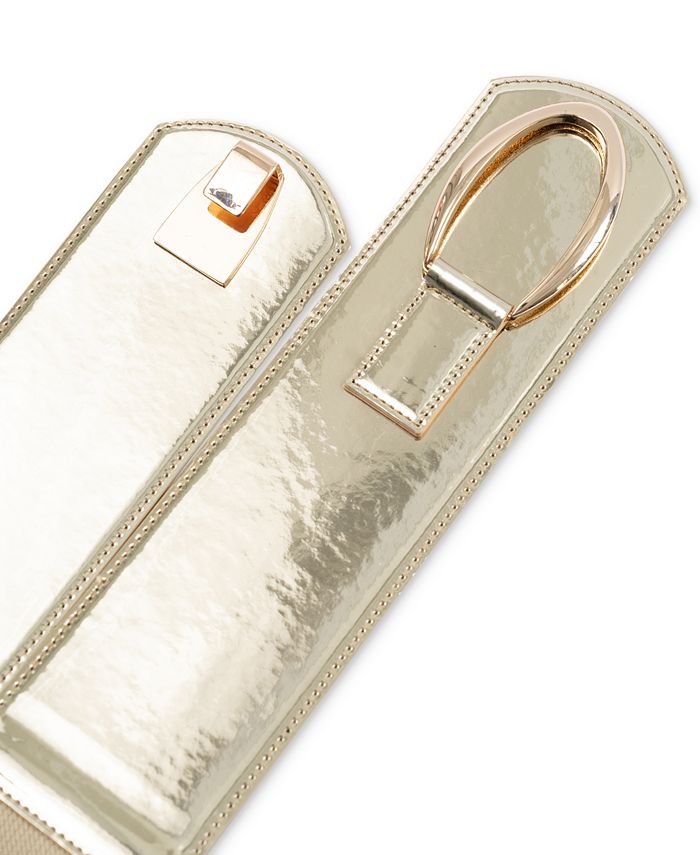 I.N.C. International Concepts Women's Interlocking Hook Stretch Belt