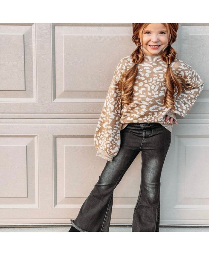 Bailey's Blossoms Girl's Toddler Sophie Denim Bell Bottoms Macy's