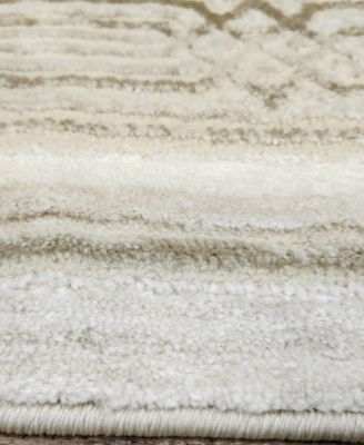 Davide 1231 5'3" x 5'3" Round Area Rug