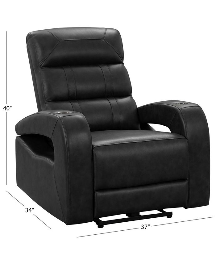 Abbyson Living Andrea Leather Power Recliner Macy's