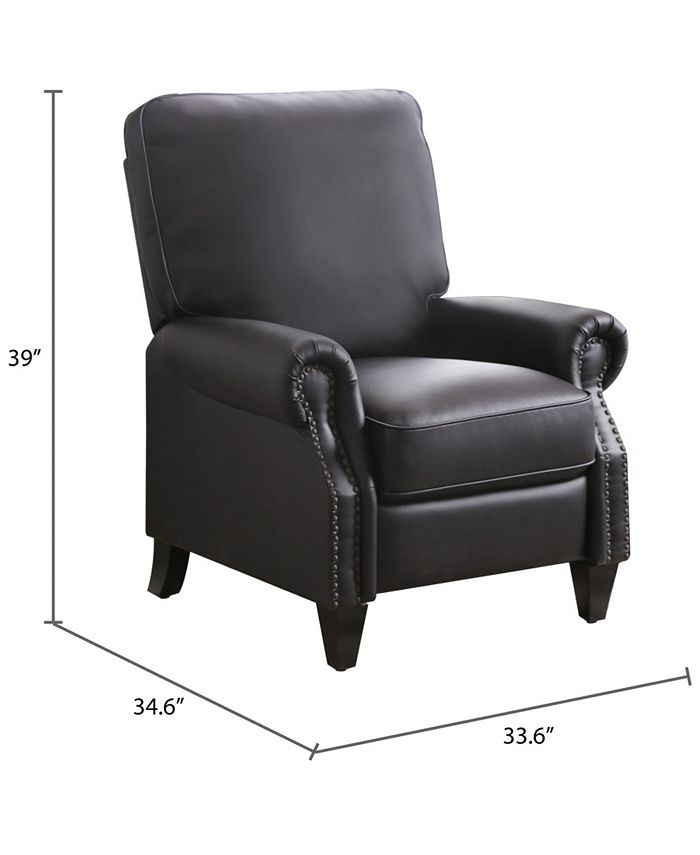 Abbyson Living Carly Pushback Recliner - Macy's