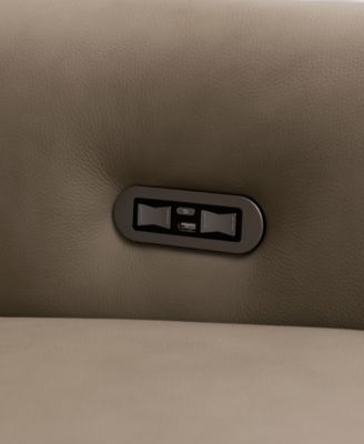 Orly Leather Power Recliner with Power Headrest
