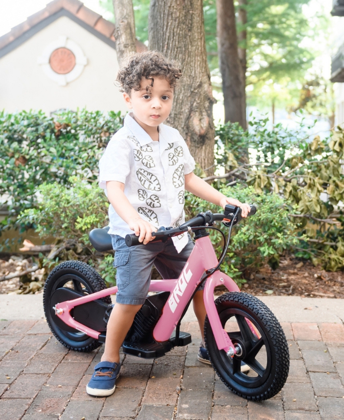 Shop Best Ride On Cars Broc Usa E-bikes D12 Powered Ride-on In Pink