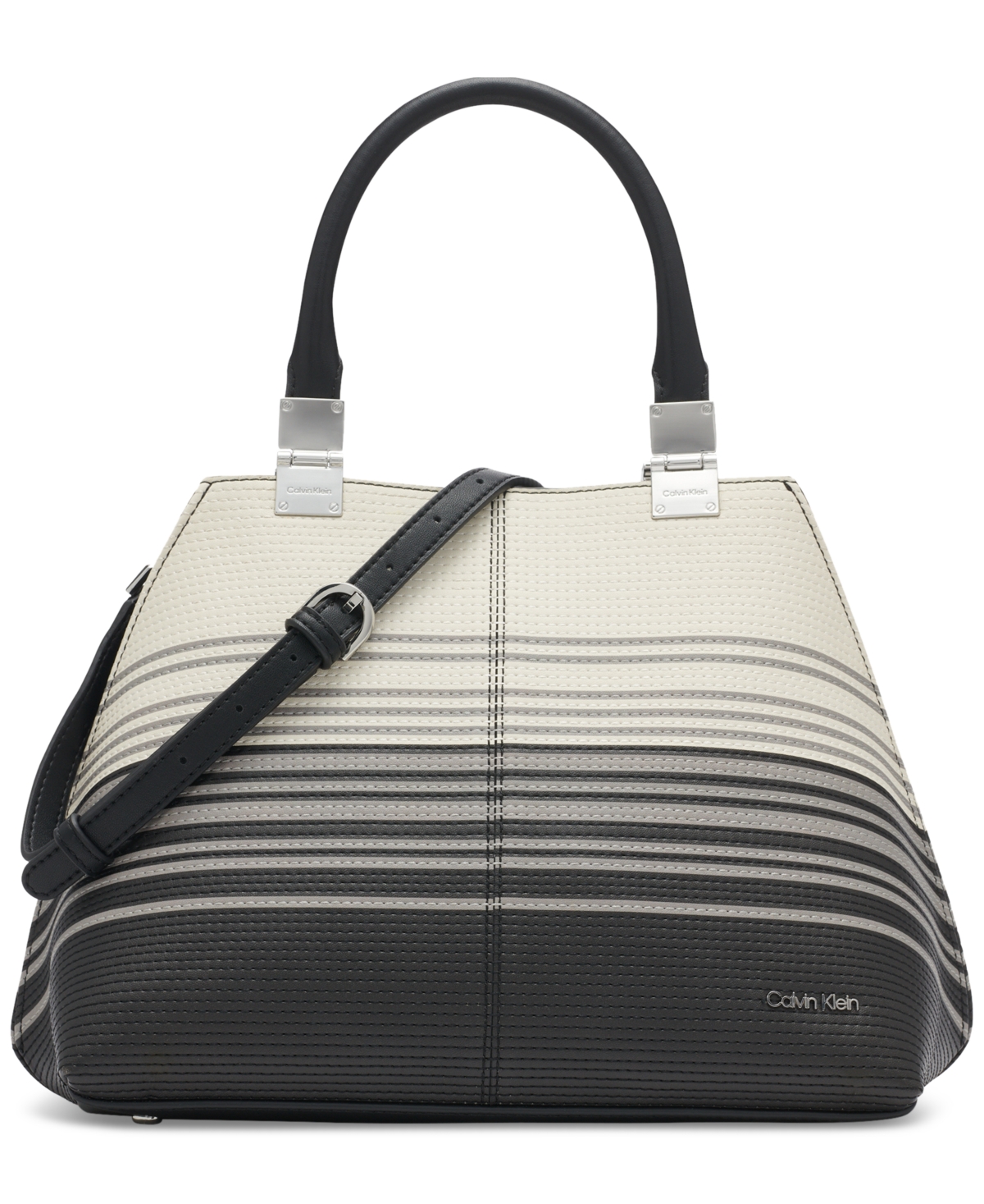 Calvin Klein Bags | Calvin Klein Medium Tote Pebb Bag | Color: Cream | Size: Os | Lookeli's Closet