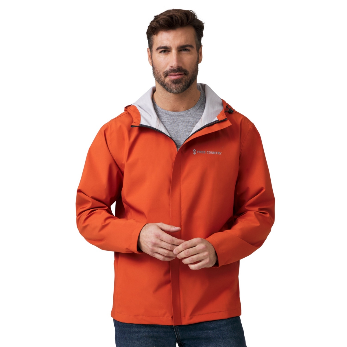 Men's Hydro Lite X2O Spectator Waterproof Rain Jacket - Harris orange