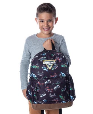 Backpack Dragon Zombie Grave Digger Megalodon Truck All-Over Print School Book Bag