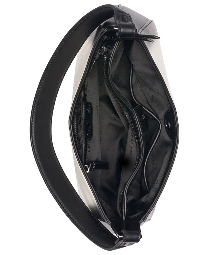 Calvin Klein Charlie Ombre Double Compartment Shoulder with Top Zipper