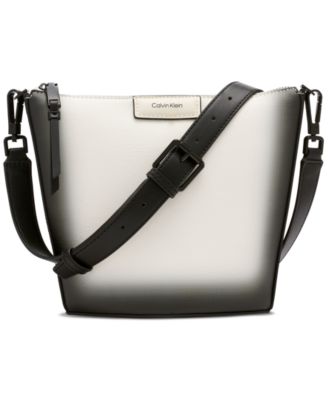 Calvin Klein - Ash Ombre Faux Leather Small Crossbody