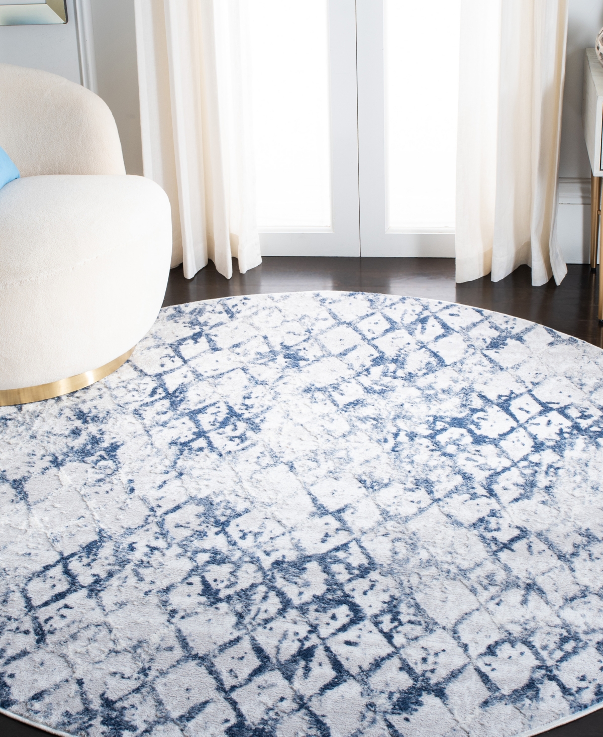 Safavieh Amelia ALA783 x Area Rug - Navy