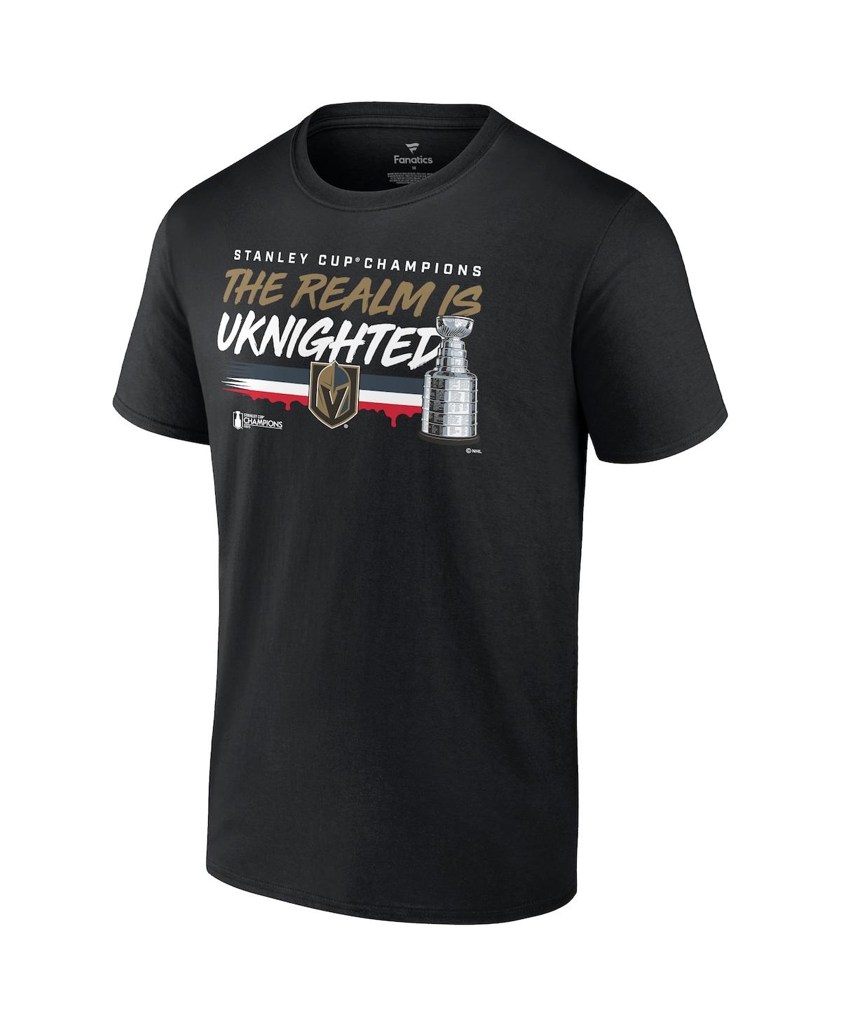 Men's FanaticsVegas Golden Knights 2023 Stanley Cup Champions Hometown Dna T-shirt - Black