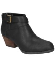 Short black deals booties