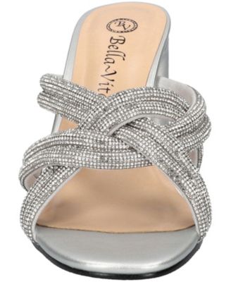 Women's Carmen Heeled Slip On Sandals