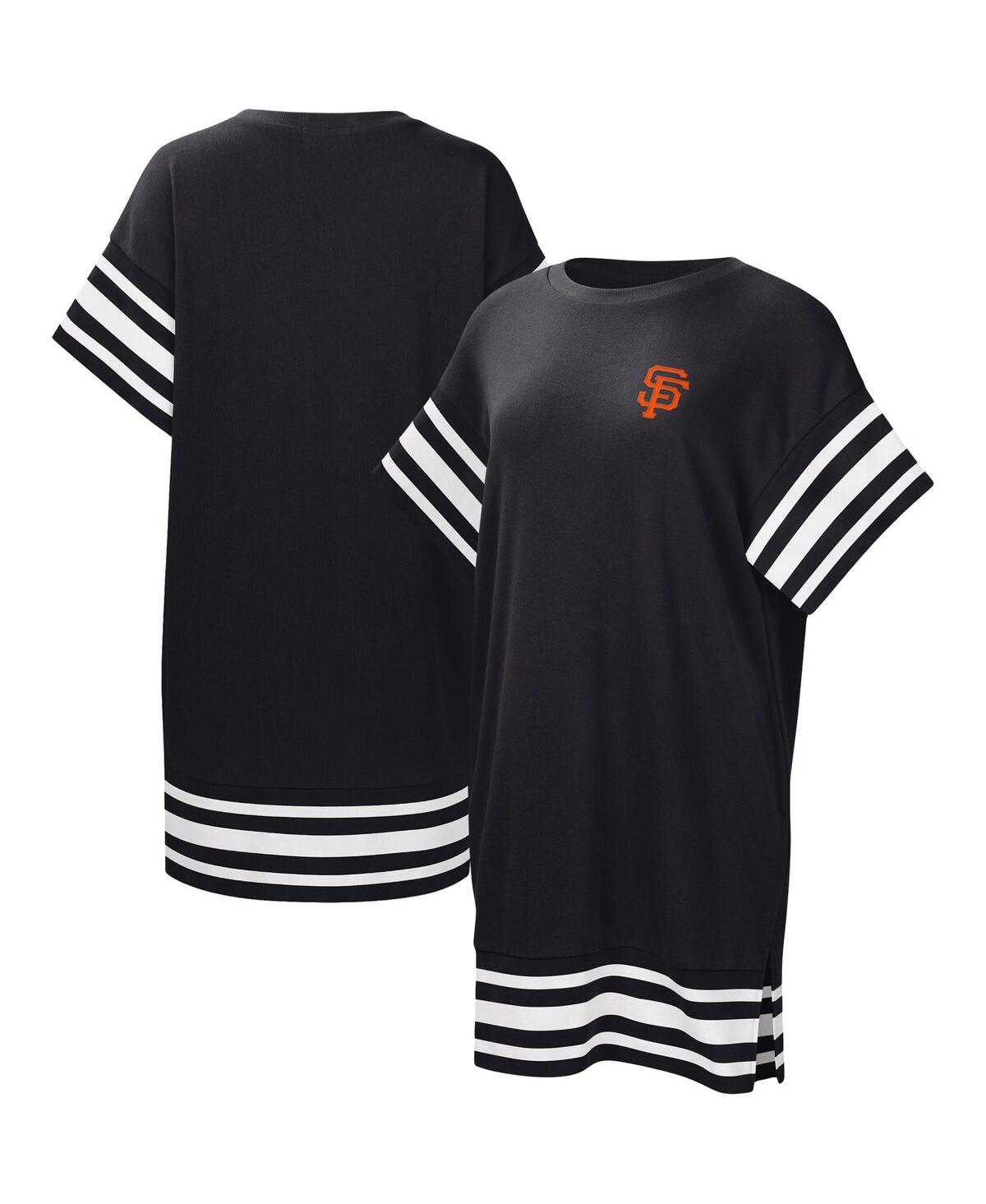 Touché Women's Touch Black San Francisco Giants Cascade T-shirt Dress