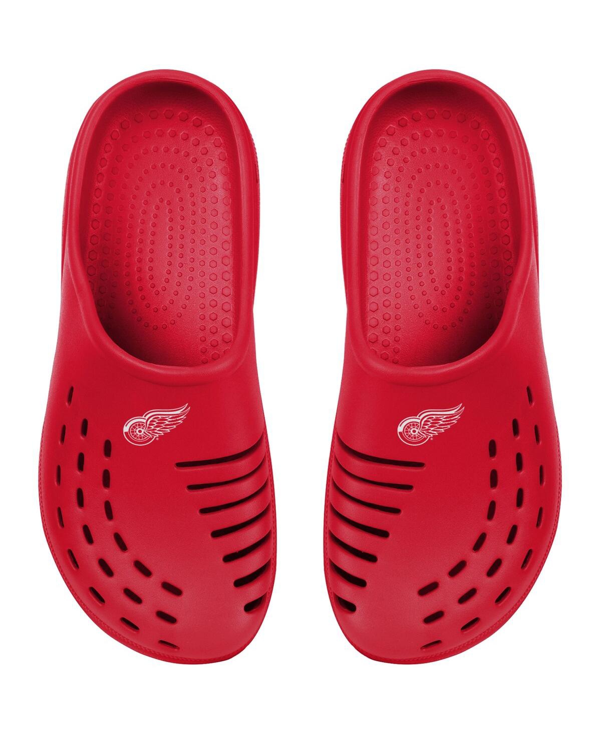 Big Boys and Girls FocoDetroitWings Sunny Day Clogs - Red