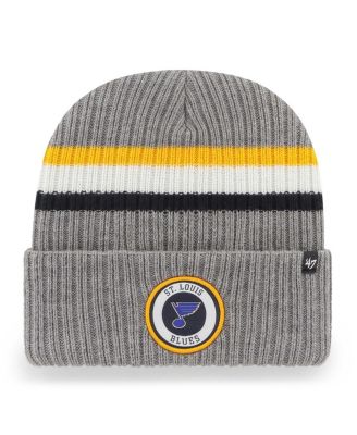 Men's Charcoal St. Louis Blues Highline Cuffed Knit Hat