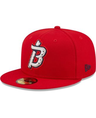 New Era Men's New Era Red Binghamton Rumble Ponies Authentic