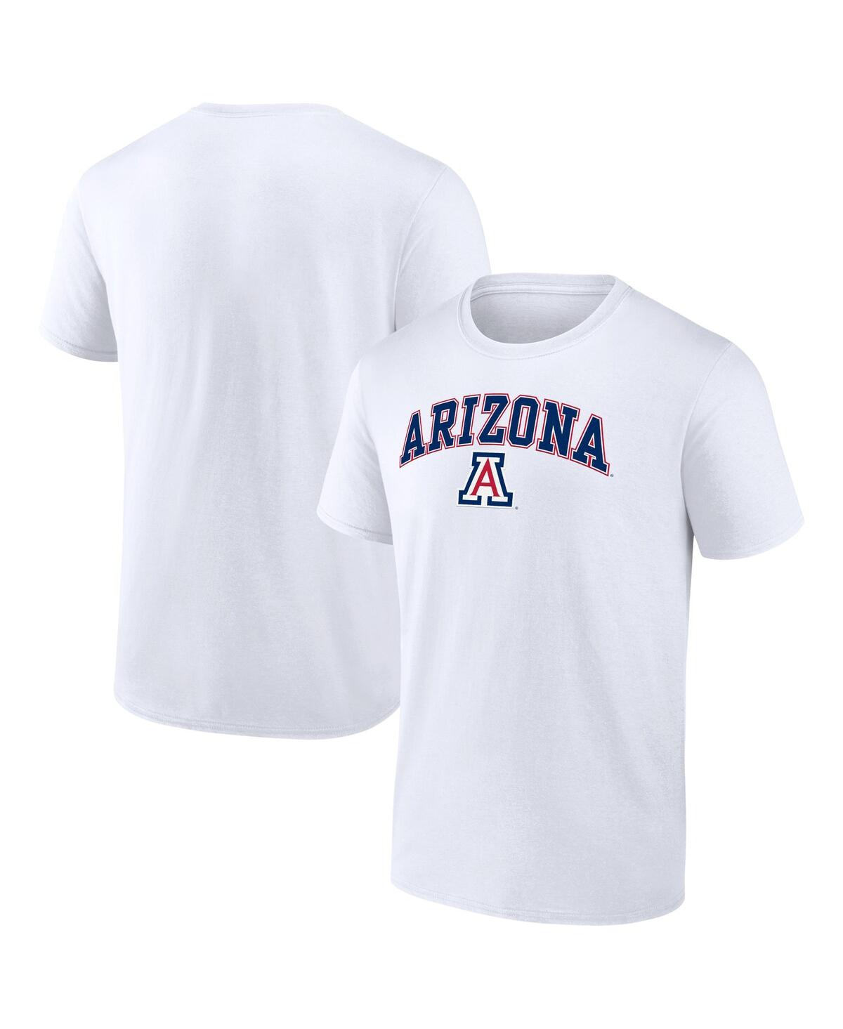 Fanatics Men's  White Arizona Wildcats Campus T-shirt