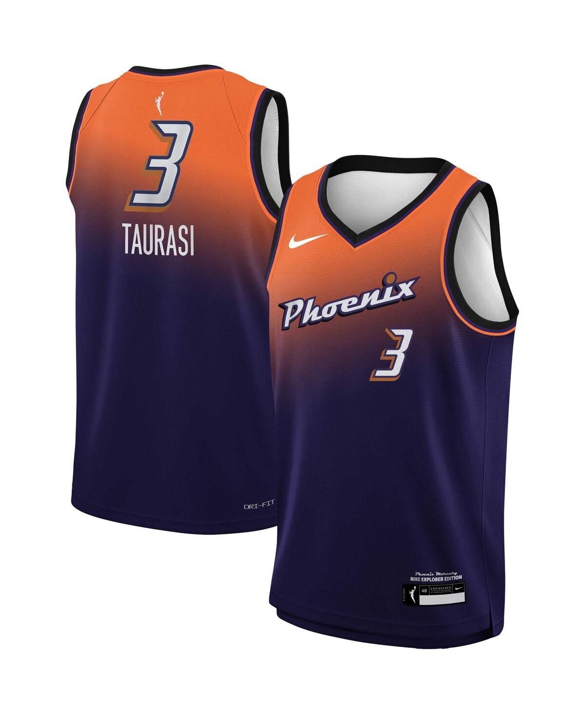 Big Boys and Girls Nike Diana TaurasiPhoenix Mercury Swingman Player Jersey - Explorer Edition - Purple