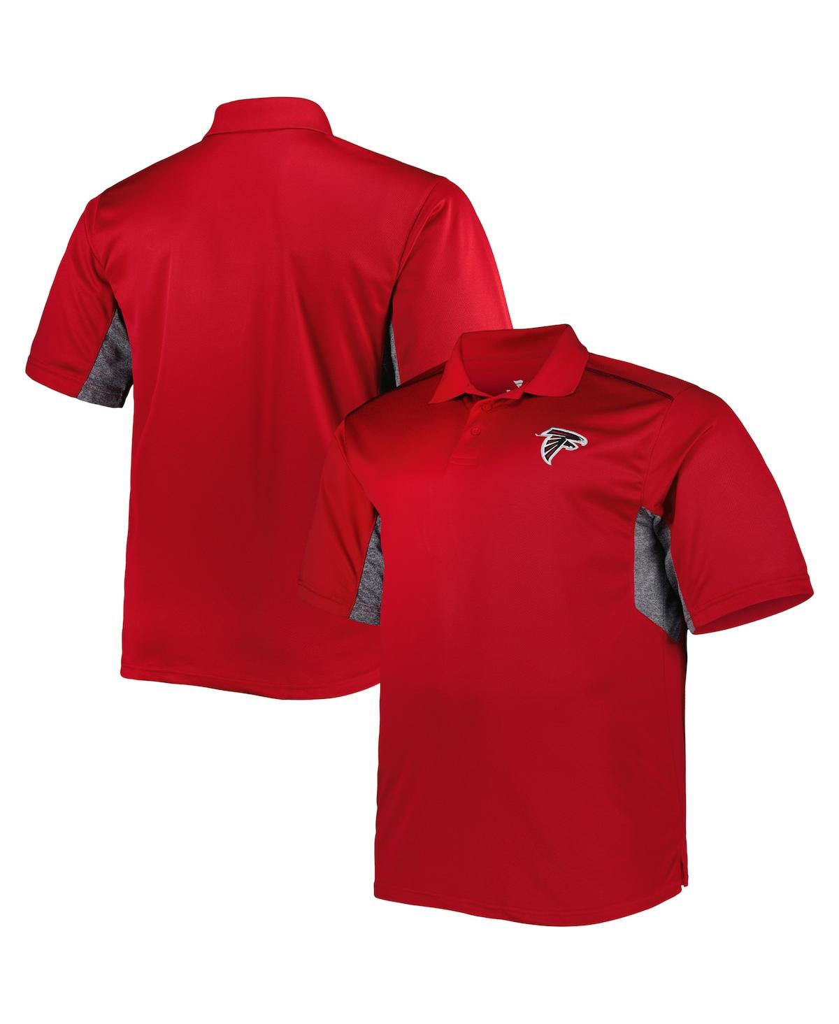 Fanatics Men's Cardinal Arizona Cardinals Big And Tall Team Color Polo Shirt In Red