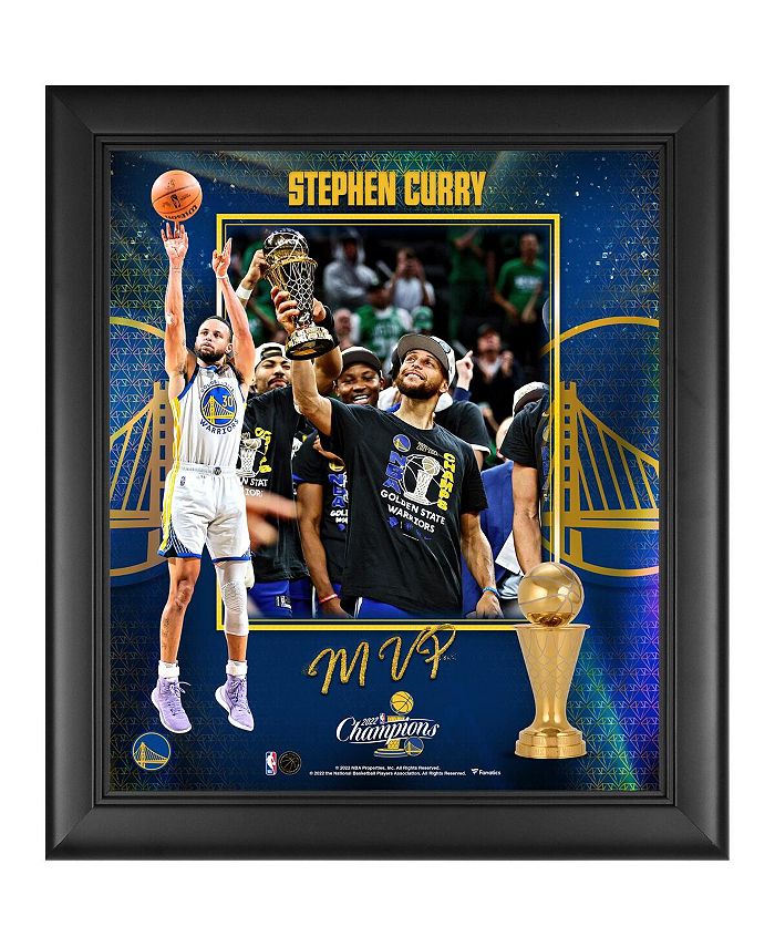Stephen Curry Signed Golden State Warriors Nike Black MVP Jersey (Fanatics  Hologram)