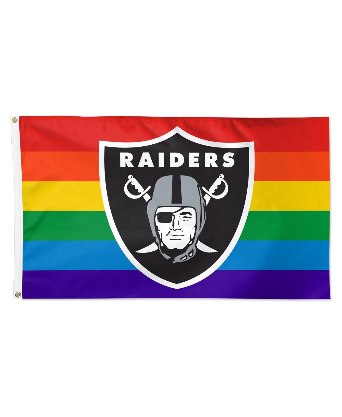Las Vegas Raiders 3' x 5' Pride 1-Sided Deluxe Flag - Multi