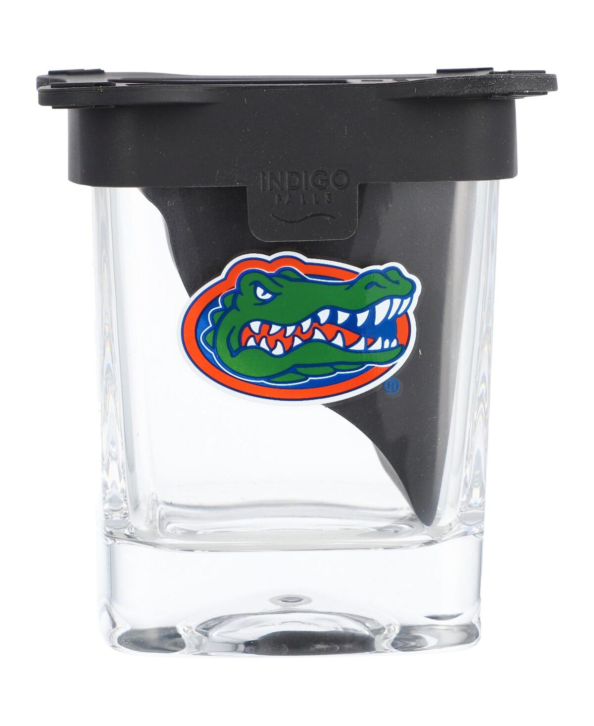 Indigo Falls Florida Gators 10 oz Ice Wedge Glass In Clear