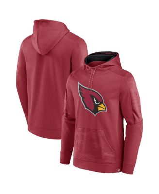 Men's Cardinal Arizona Cardinals On The Ball Pullover Hoodie