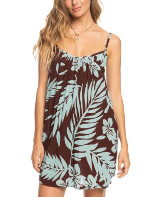 Roxy - Juniors' Printed Summer Adventures Swim Dress Cover-Up
