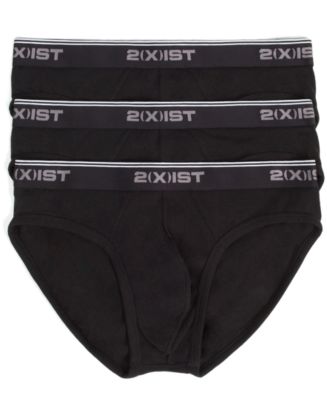 2(x)ist Cotton Stretch No Show Brief 3 Pack - Macy's