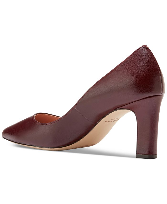 cole haan mabel tassel suede pumps