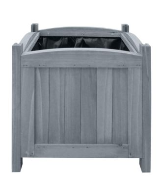 Garden Raised Beds 2 pcs 11.8"x11.8"x11.8" Solid Firwood