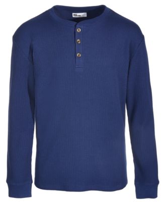Epic Threads - Little Boys Solid Henley Thermal T-shirt