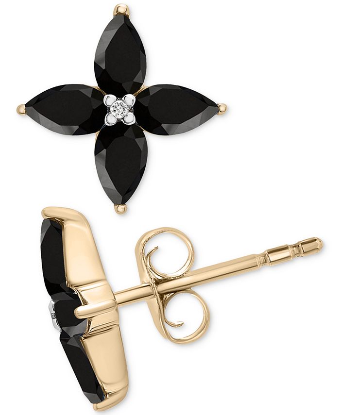 Macy's 2024 onyx earrings