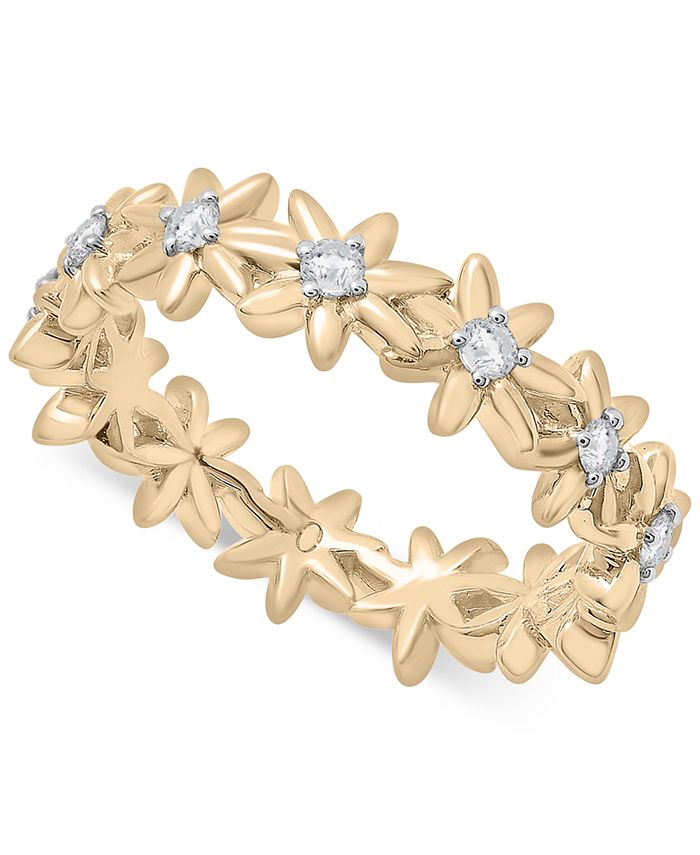 Laure by Aurate Diamond Flower Bracelet