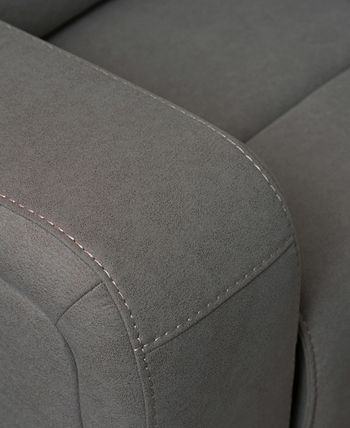 Abbyson Living Maggie Fabric Manual Recliner - Macy's