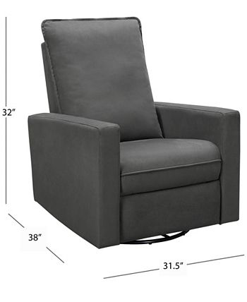 Abbyson living reese power swivel glider recliner store