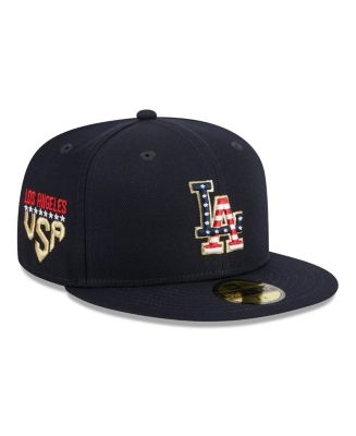 Los Angeles Dodgers New Era 2023 Fourth of July 59FIFTY Fitted Hat - Navy