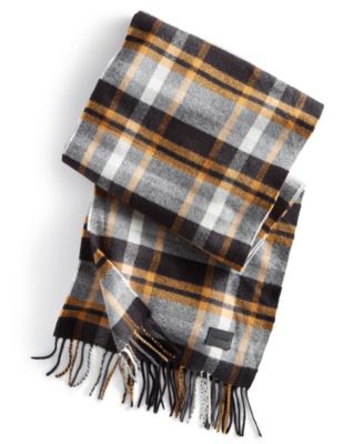 Cole Haan - Men's Woven Plaid Scarf