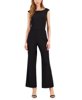 Tall Women's White Jumpsuits, Wide Leg Jumpsuits, Flowy