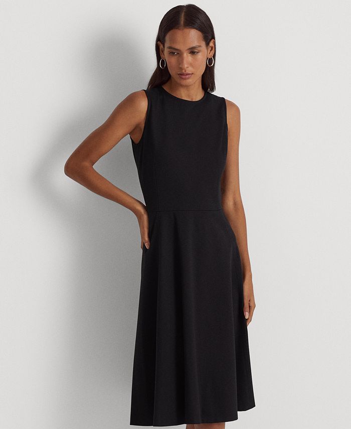 Lauren Ralph Lauren Women's Ponte Fit-and-Flare Dress - Macy's