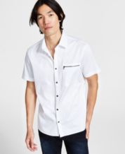 Caribbean Joe Men's Classic Camp Short Sleeve Island Shirt - Macy's