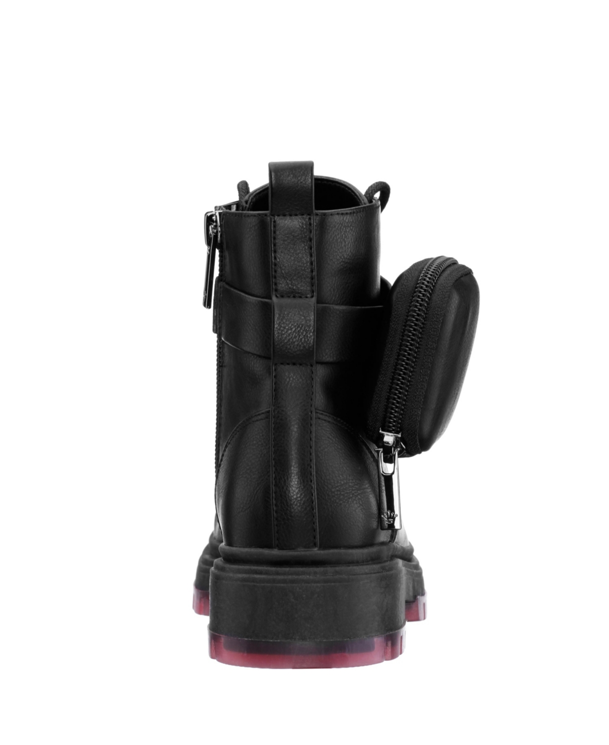 Nina Big Girls Milly Zipper Pouch Combat Boot