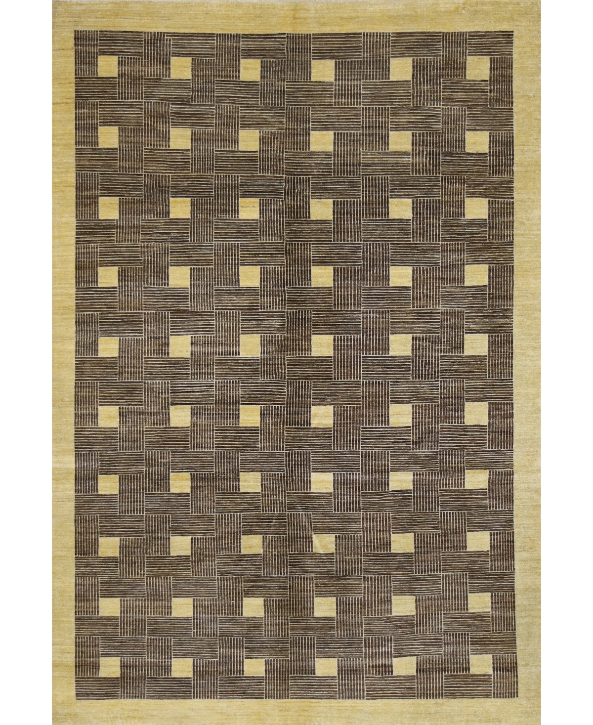 Bb Rugs One of a Kind Modern 6'6in x 9'11in Area Rug - Multi