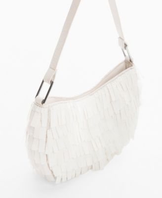Women's Fringed Shoulder Bag