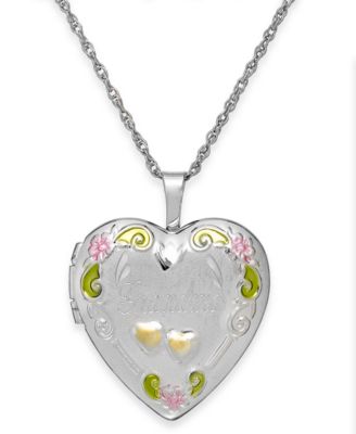 grandmother locket necklace