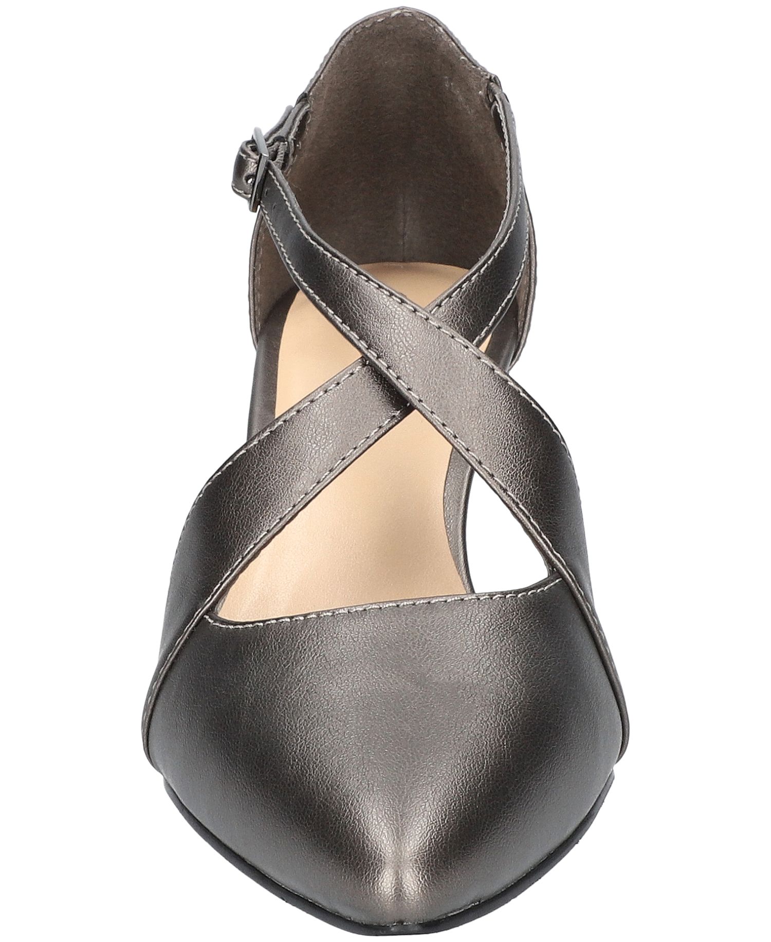 Women's Elegance Cross Strap Front Pumps
